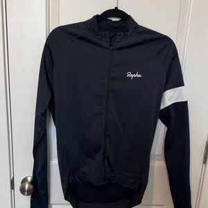 Rapha Navy Cycling Jacket with White Detail